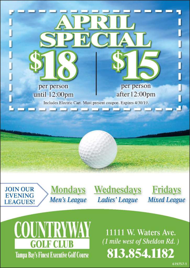 Coupons Countryway Golf Club
